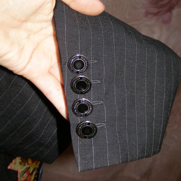 RARE size 46 Dolce & Gabbana Blazer with Floral Applique - Picture 9 of 16